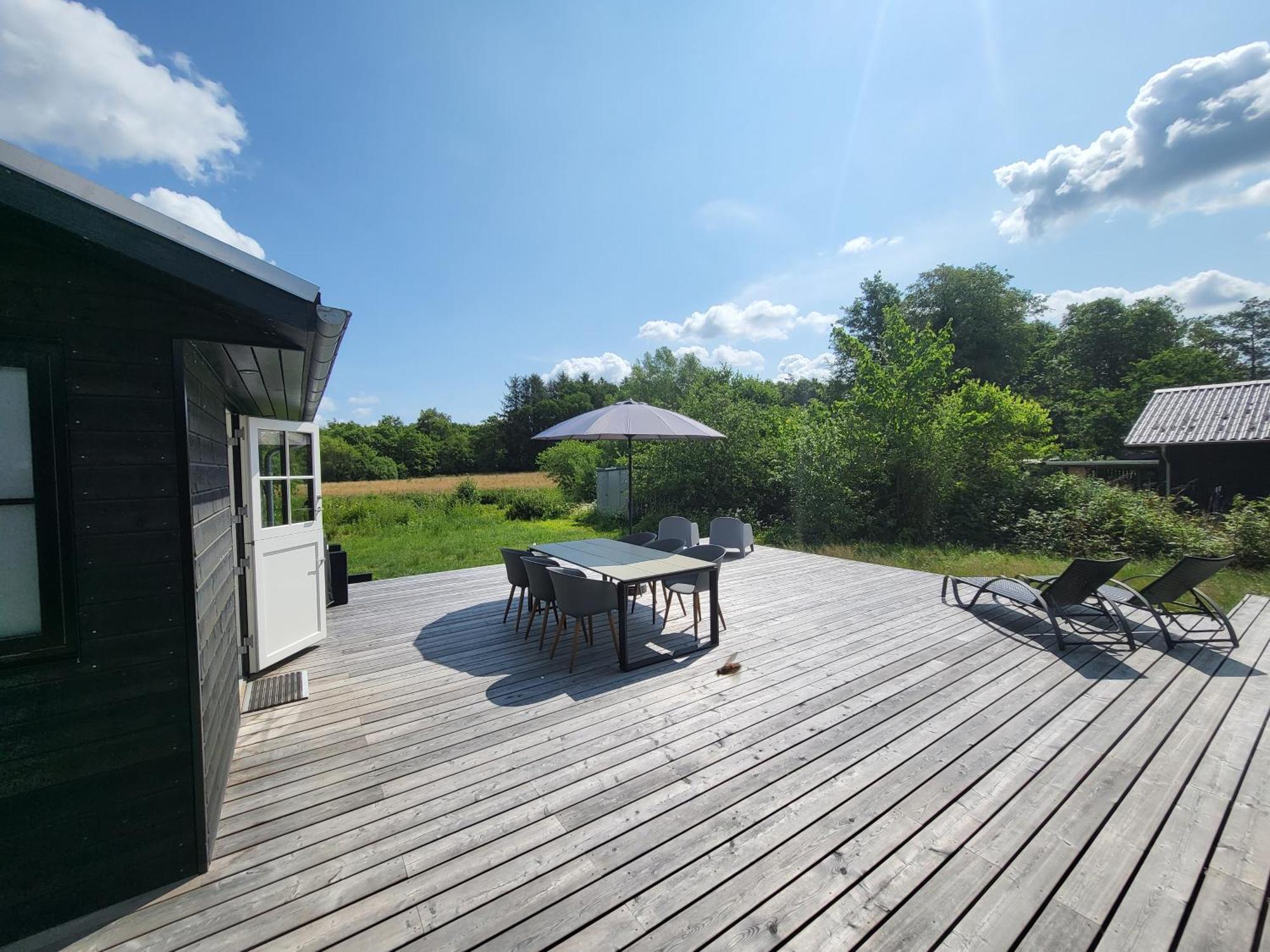 Sommerhus Ved Mosso Med Sokig Сканнерборг Экстерьер фото